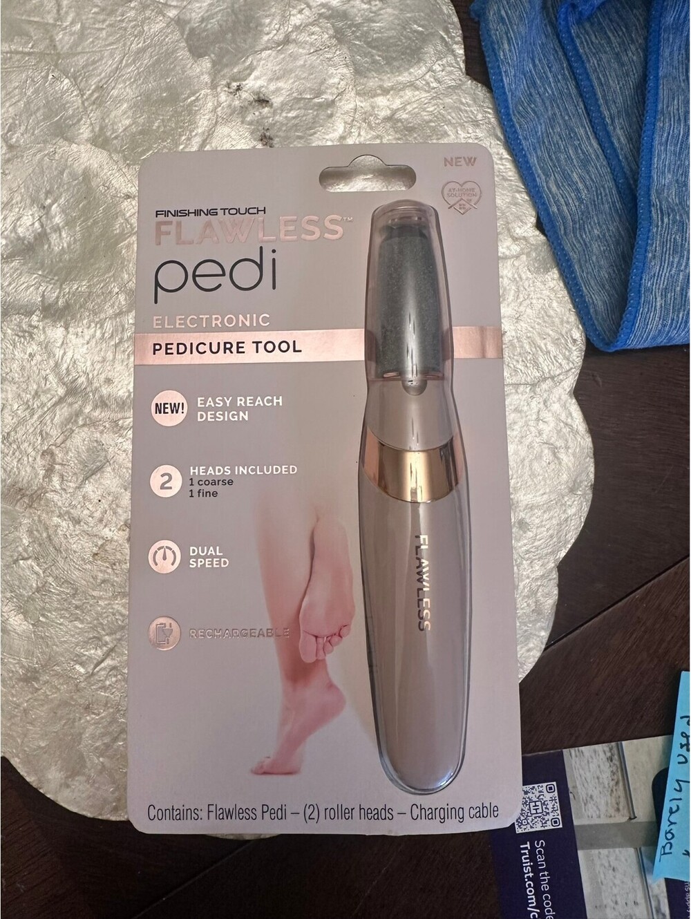 Finishing Touch Flawless Pedi NWT